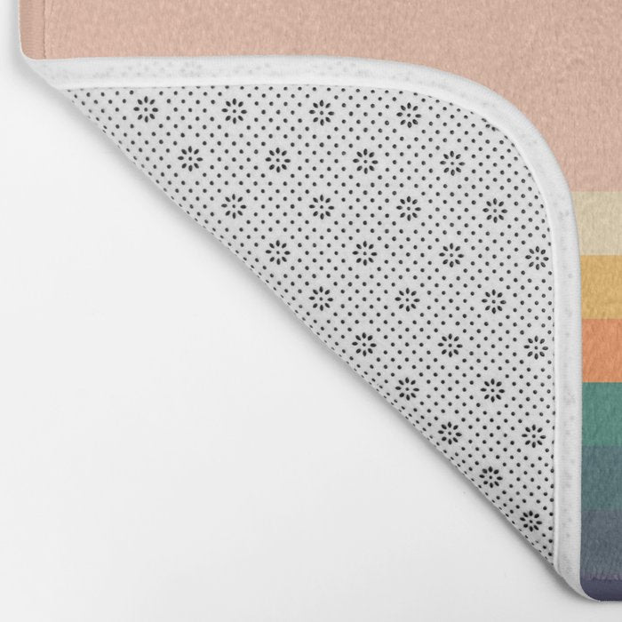 Retro Landscape 06B Bath Mat Gallery Image 2