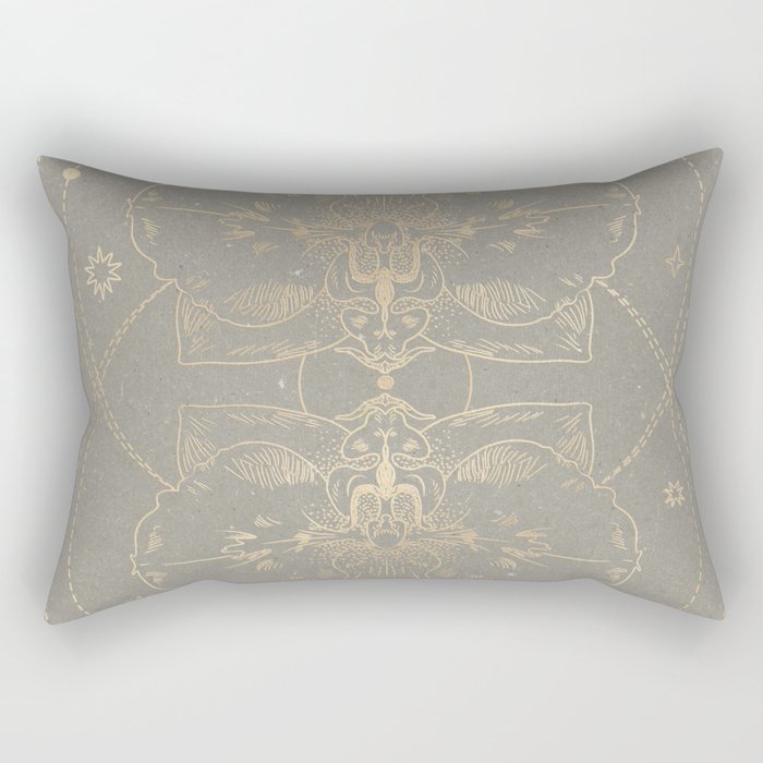 The mystical orchid 02 Rectangular Pillow Gallery Image 1