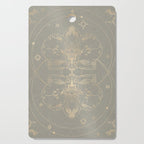 The mystical orchid 02 Cutting Board Gallery Image 1