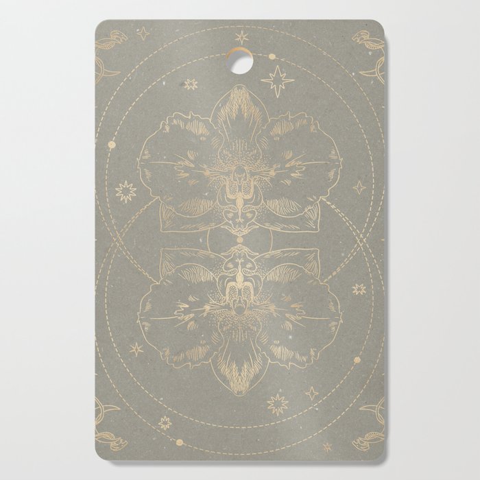 The mystical orchid 02 Cutting Board Gallery Image 1