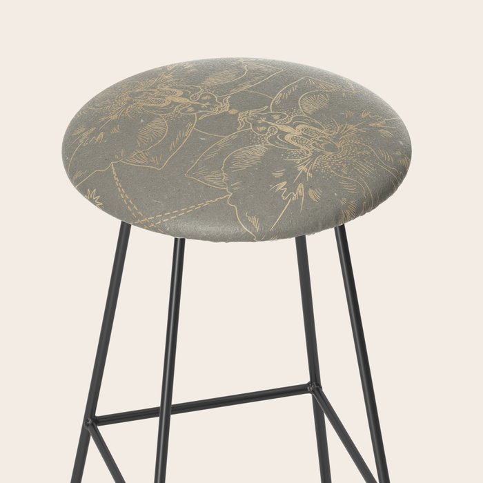 The mystical orchid 02 Stool Gallery Image 2