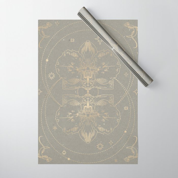 The mystical orchid 02 Wrapping Paper Gallery Image 1