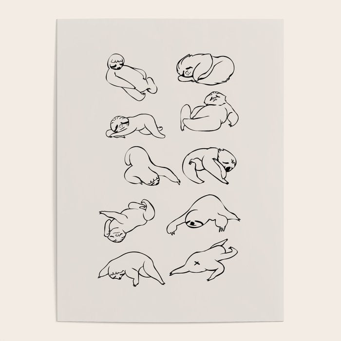 More Sleep Sloth Poster Gallery Image 4