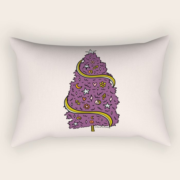 Sagittarius Tree Rectangular Pillow Gallery Image 2