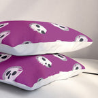 Spooky Skulls - Purple Pillow Sham Gallery Image 3