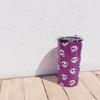 Spooky Skulls - Purple Travel Mug Gallery Image 4