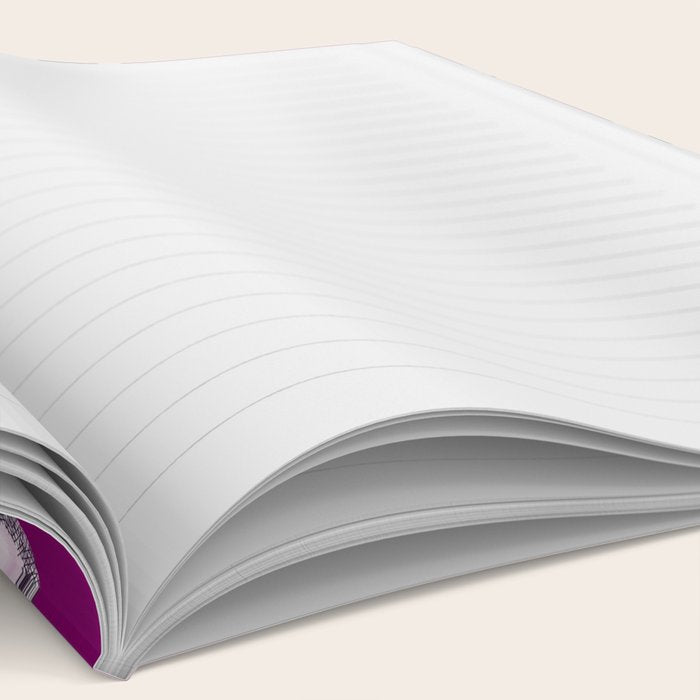 Spooky Skulls - Purple Notebook Gallery Image 2