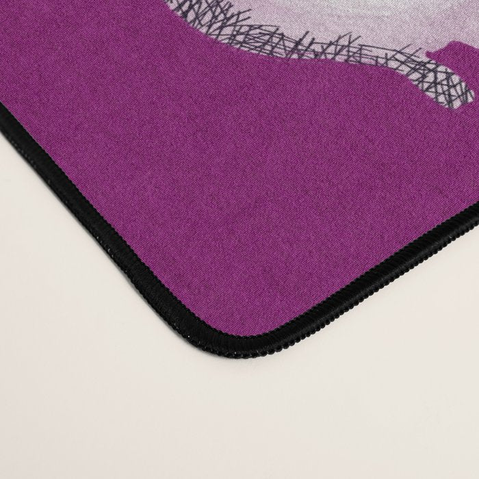 Spooky Skulls - Purple Desk Mat Gallery Image 4