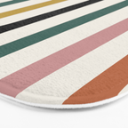 Bold Curvature Stripes IX Bath Mat Gallery Image 3