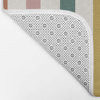 Bold Curvature Stripes IX Bath Mat Gallery Image 2
