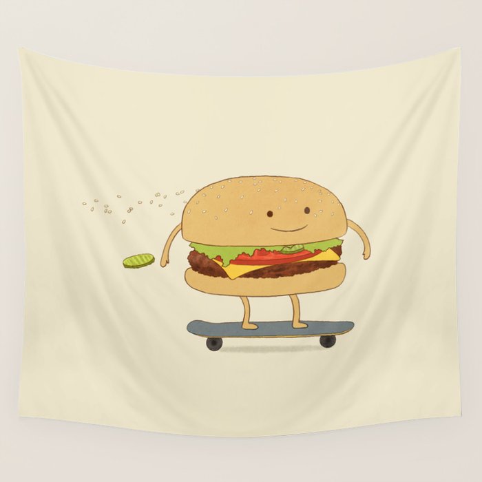 Fast Food Wall Tapestry Gallery Image 1