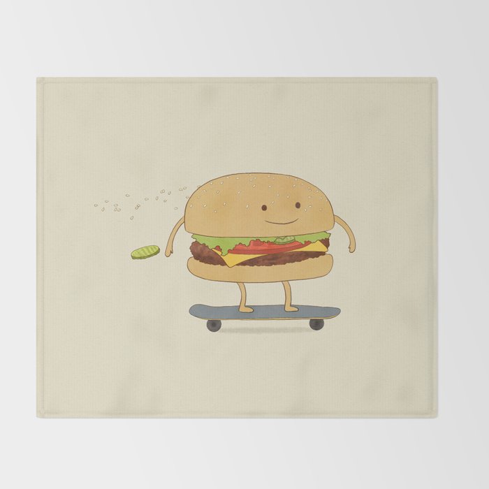 Fast Food Throw Blanket Gallery Image 2