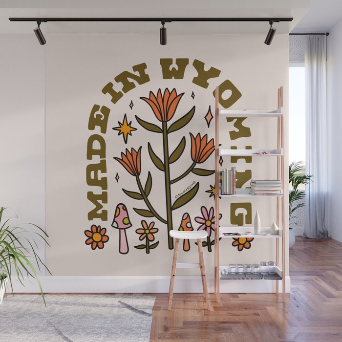 Made In Wyoming Wall Mural Gallery Image 1