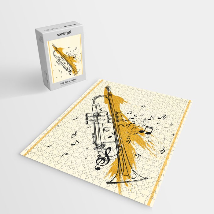 Abstract Minimal Musical Instrument 4 Jigsaw Puzzle Gallery Image 2