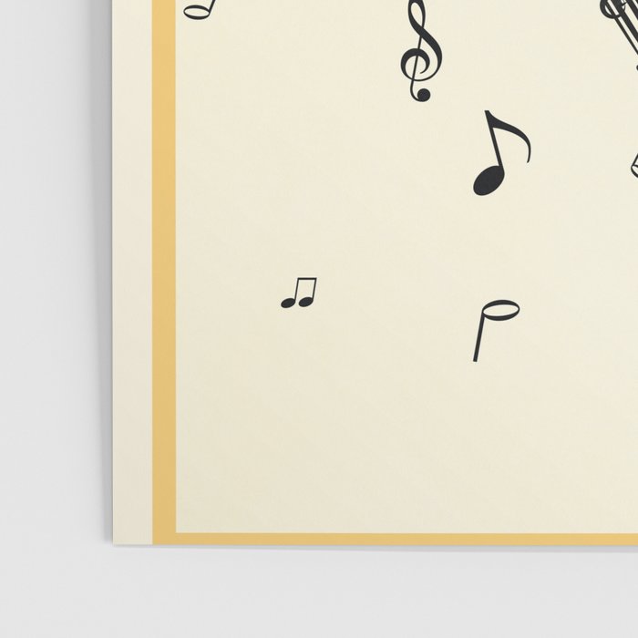 Abstract Minimal Musical Instrument 4 Poster Gallery Image 3