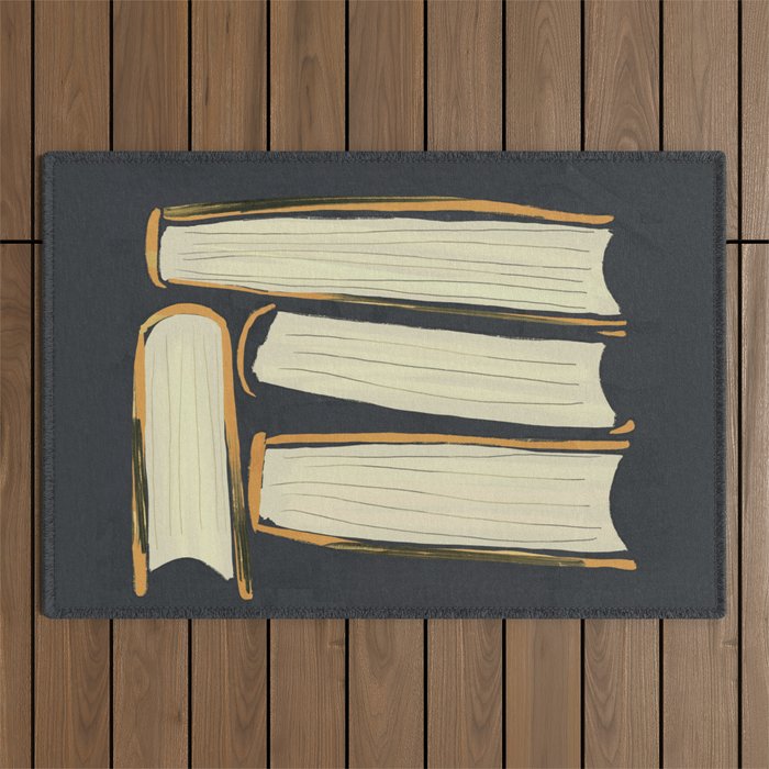 Four Books Outdoor Rug Gallery Image 1