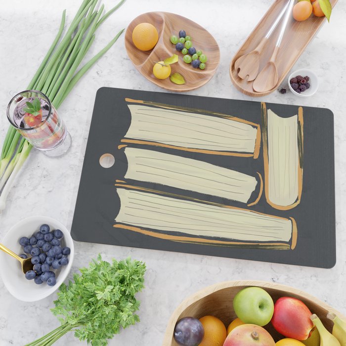 Four Books Cutting Board Gallery Image 2