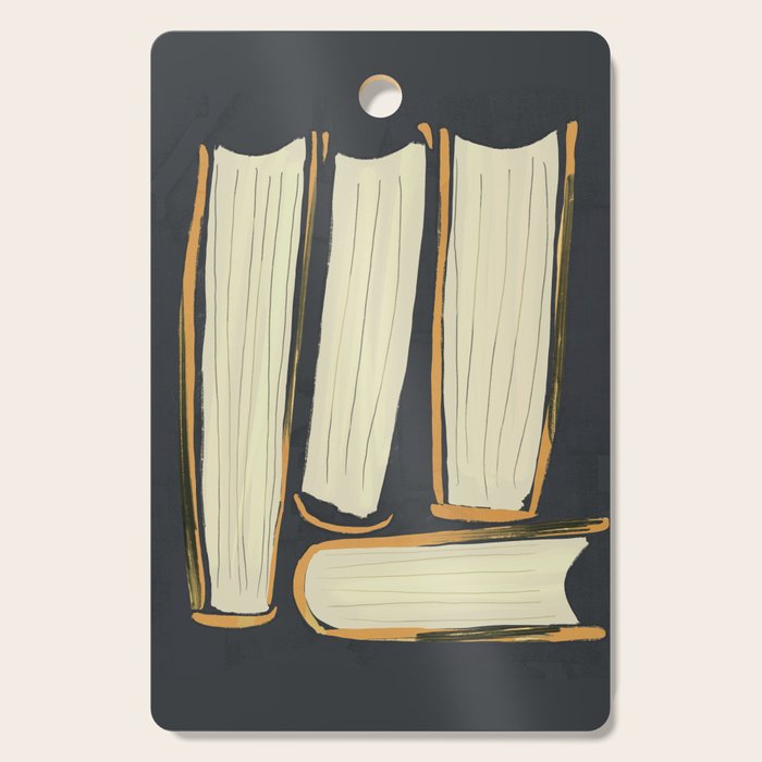 Four Books Cutting Board Gallery Image 1