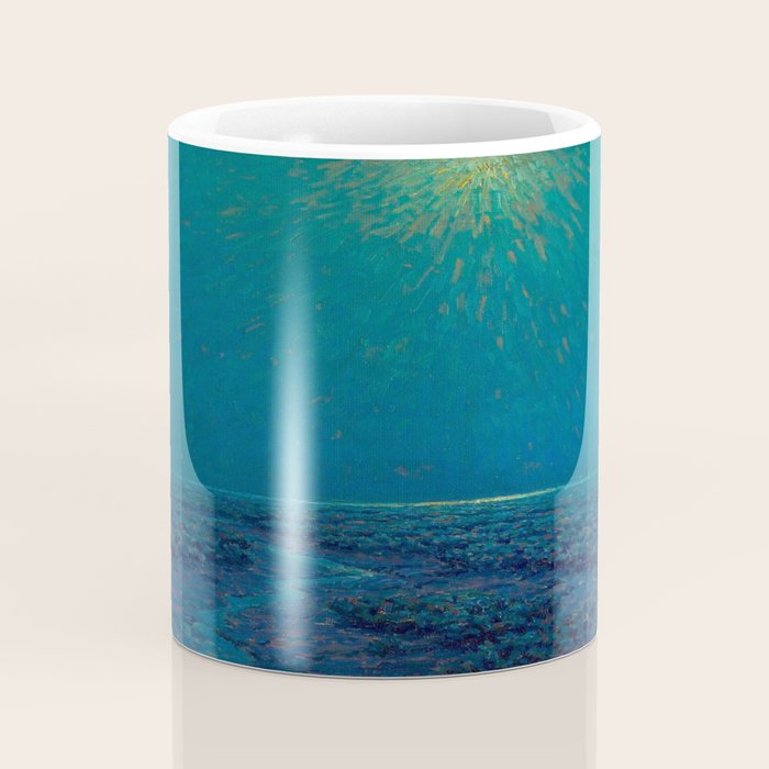Granville Redmond-Moonlight on the Marsh Oil Painting Coffee Mug Gallery Image 4