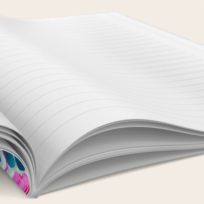 Tropical Hibiscus Pattern Pink Notebook Gallery Image 2