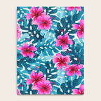 Tropical Hibiscus Pattern Pink Notebook Gallery Image 4