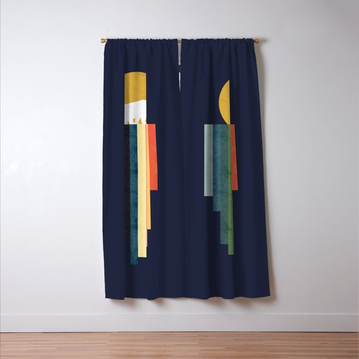 Polar bear on ice cream Window Curtain Gallery Image 3