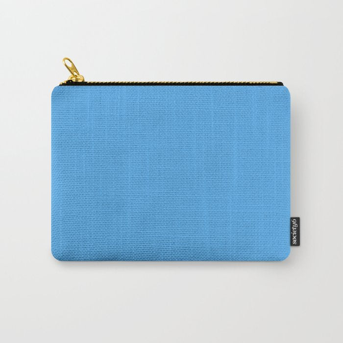 Blue Joy Solid Color Carry All Pouch Gallery Image 1