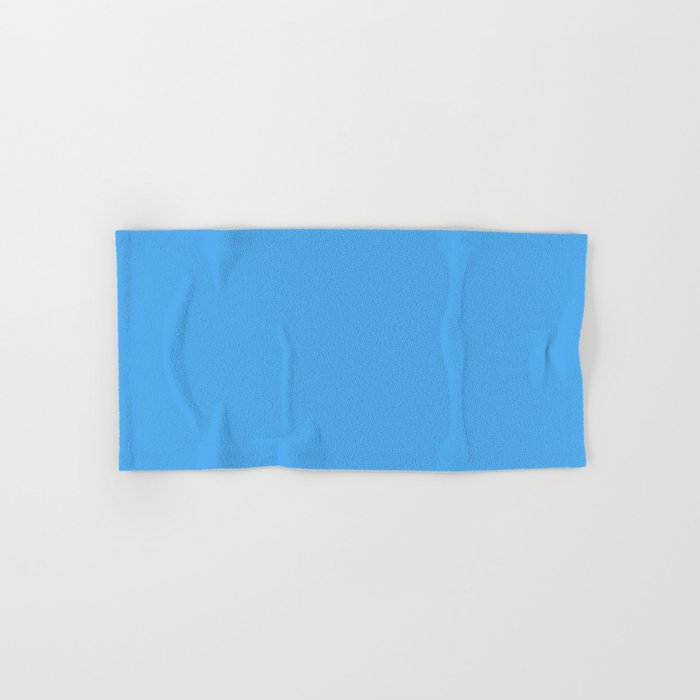 Blue Joy Solid Color Bath Towel Gallery Image 1