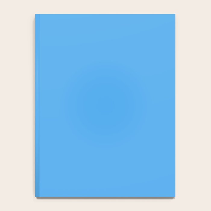 Blue Joy Solid Color Notebook Gallery Image 4