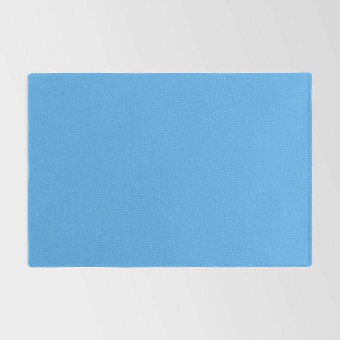 Blue Joy Solid Color Rug Gallery Image 2