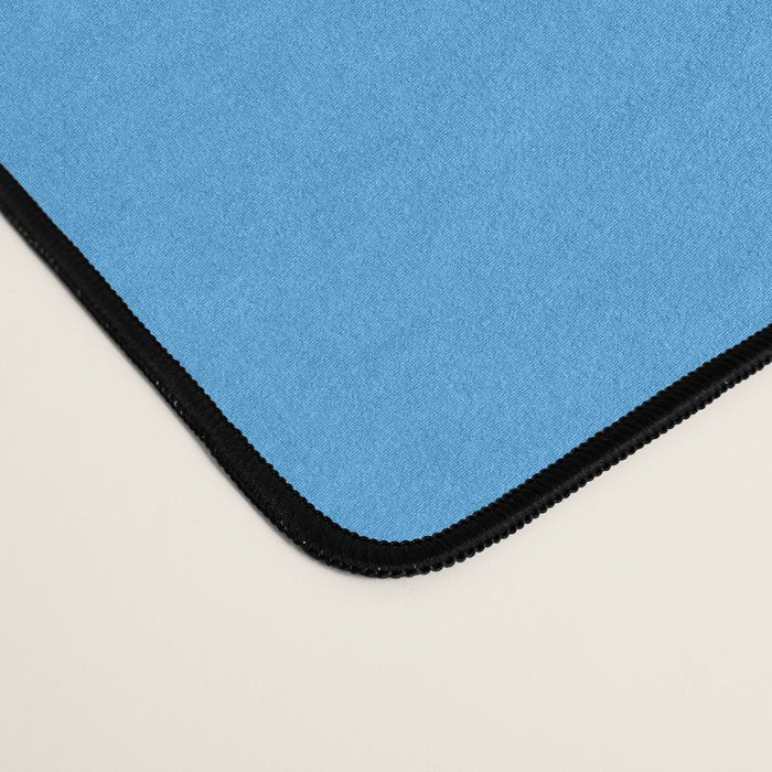 Blue Joy Solid Color Desk Mat Gallery Image 4