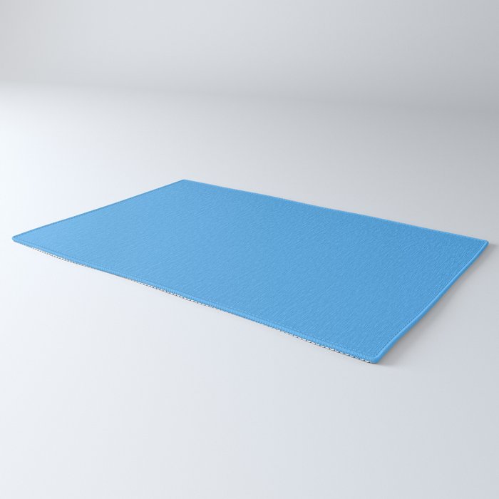 Blue Joy Solid Color Rug Gallery Image 3