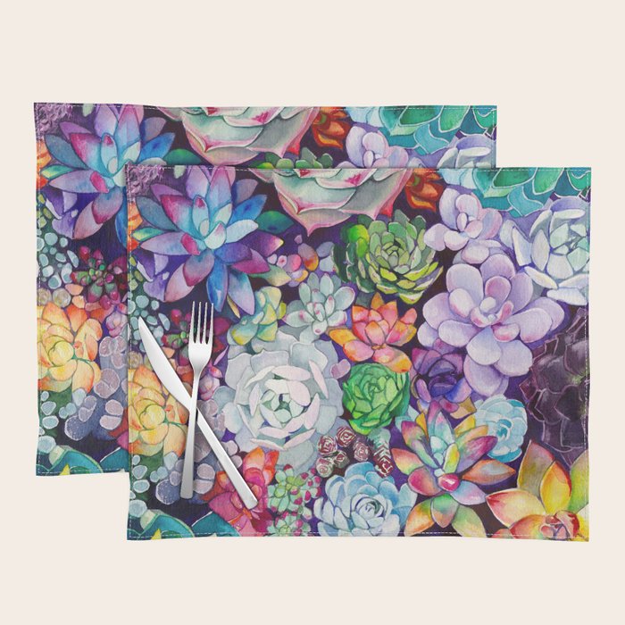 Succulent Garden Placemat Gallery Image 1