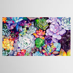 Succulent Garden Tablecloth Gallery Image 2