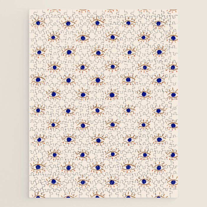 Evil eyes Jigsaw Puzzle Gallery Image 1