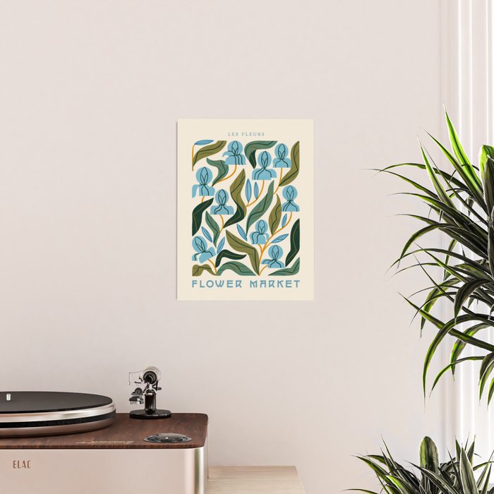 Nouveau Flower Market 2 Poster Gallery Image 2