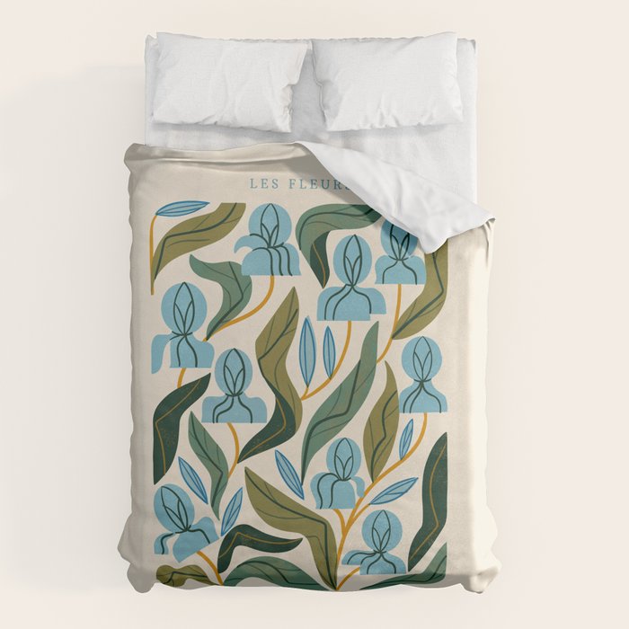 Nouveau Flower Market 2 Duvet Cover Gallery Image 6