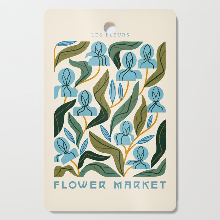 Nouveau Flower Market 2 Cutting Board Gallery Image 1