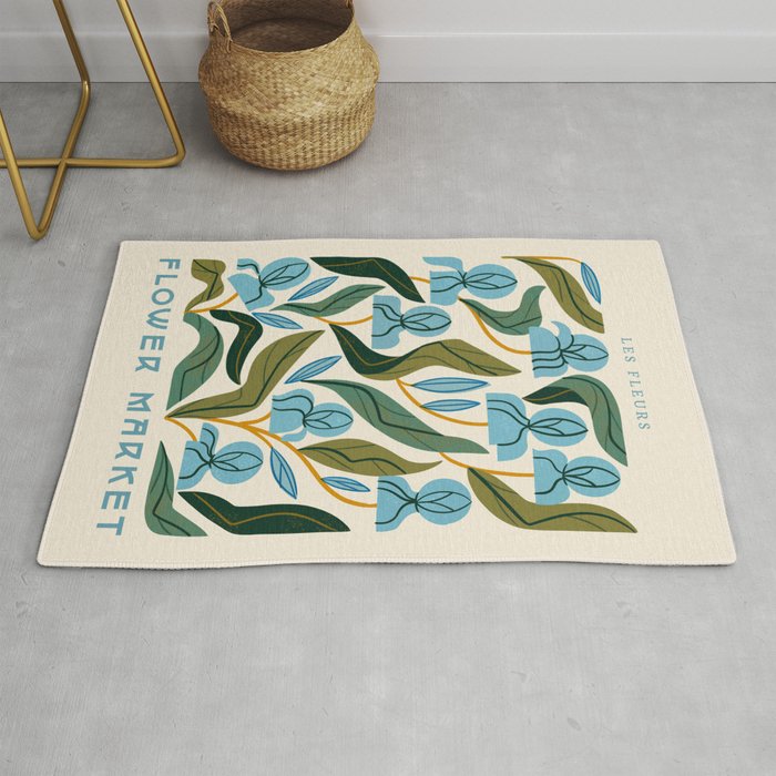 Nouveau Flower Market 2 Rug Gallery Image 1