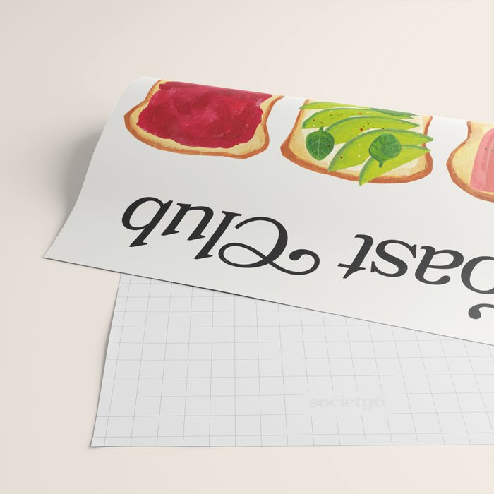 The Toast Club: Brunch Art Wrapping Paper Gallery Image 2