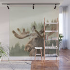 Moose Wall Mural Gallery Image 1