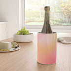 Raise Your Vibration - Pastels Aura Pink Gradient Wine Chiller Gallery Image 4