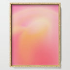 Raise Your Vibration - Pastels Aura Pink Gradient Serving Tray Gallery Image 1