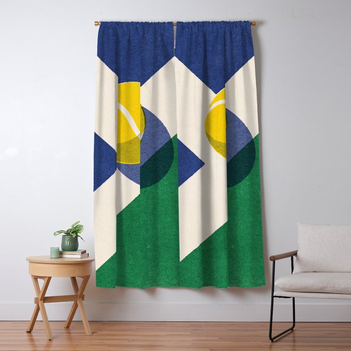 BALLS / Tennis - hard court I Window Curtain Gallery Image 5