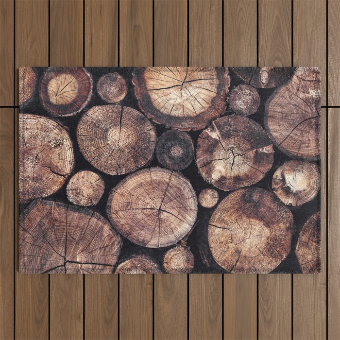 The Wood Holds Many Spirits Outdoor Rug Gallery Image 1
