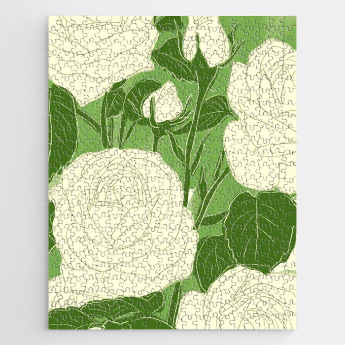 White Roses 8 Jigsaw Puzzle Gallery Image 1