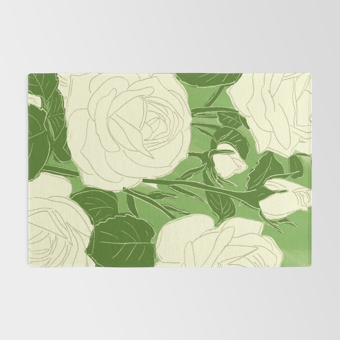 White Roses 8 Rug Gallery Image 2