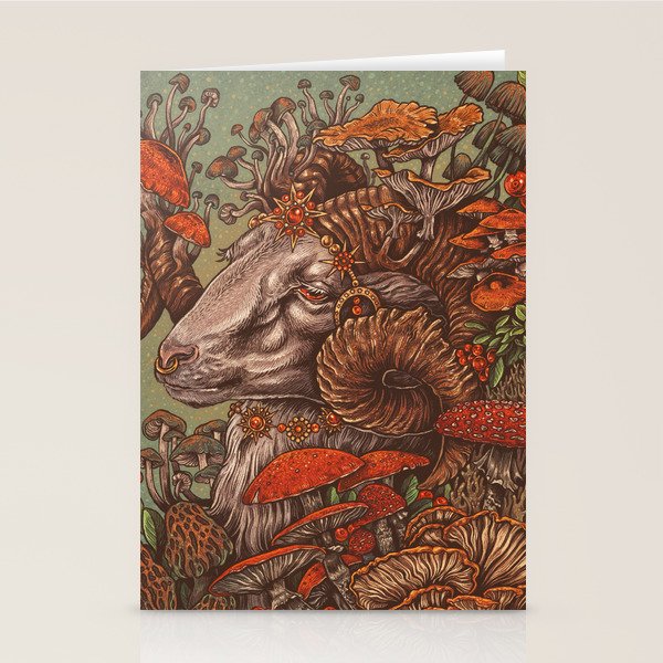 Krampus 2023 Stationery Card Gallery Image 1