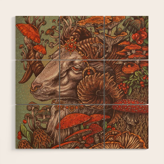 Krampus 2023 Wood Wall Art Gallery Image 1