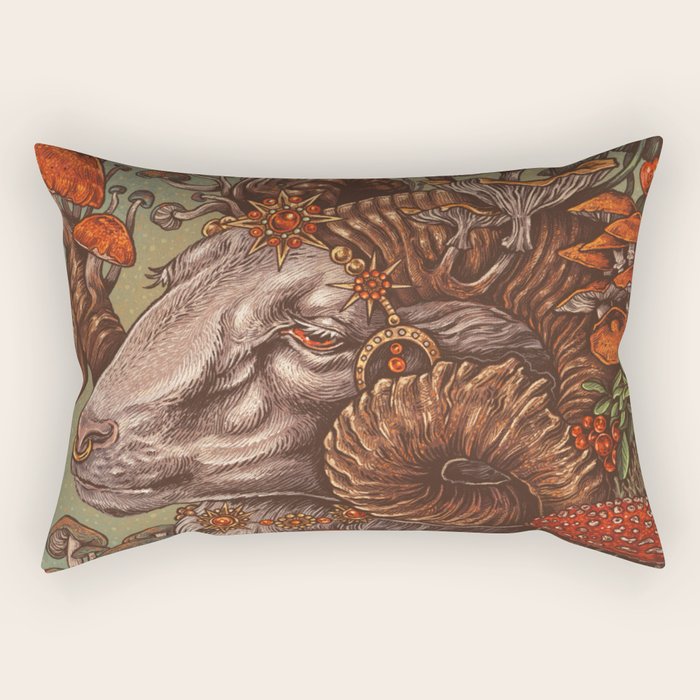 Krampus 2023 Rectangular Pillow Gallery Image 2